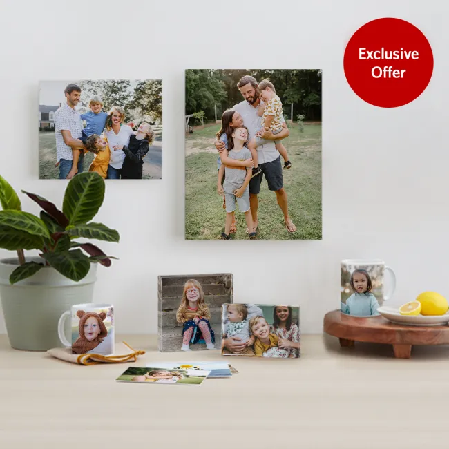 50% off photo products